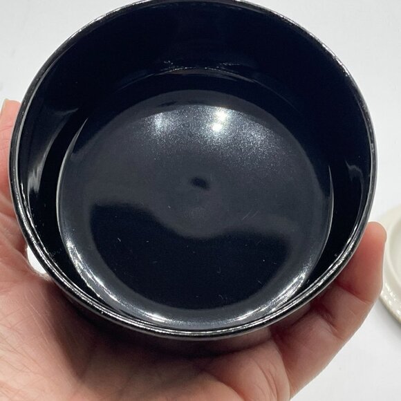 Villeroy & Boch Black Forest Orchidee Purple Orchid Porcelain Gold Rim Lid Box - Picture 8 of 8